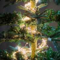 Luces De Cascada LED 600 Individuales Para Decoración De Habitación Y Navidad Luz De Fairy De Enchufe Adorno De Cortina De Navidad Luz De Ambiente Para Dormitorio - details 5