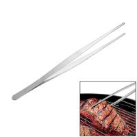 Pinzas De Barbecue De Acero Inoxidable Herramienta De Cocina Resistentes Al Calor Y Fáciles De Limpiar Clip Para Alimentos Utensilio De Restaurante Y Churrasco - details 8