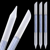 Set De 5 Piezas De Pusheadores De Cutículas De Vidrio Doble Cara Herramientas De Uñas Y Pies Reutilizables Para Manicura Y Pedicura - details 5