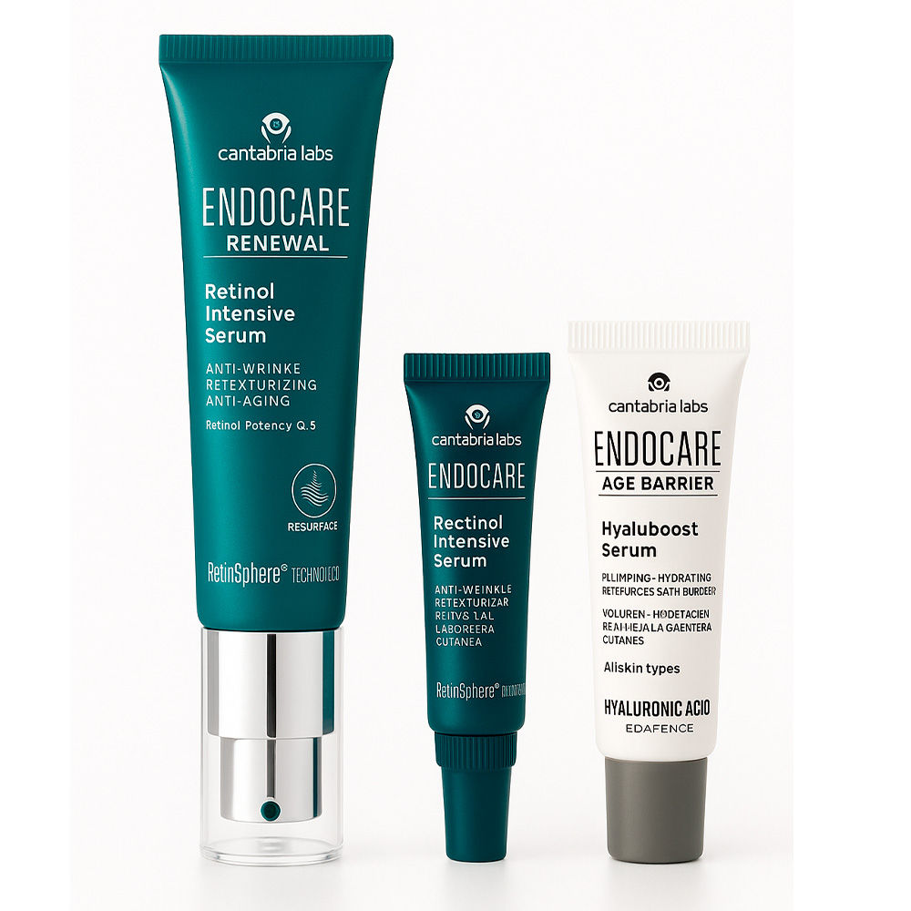 Cantabria Endocare Renewal Retinol Intensive Sérum 30 ml + Regalo Renewal Intensive Sérum 3 ml Y Endocare Age Barrer Sérum 3 ml