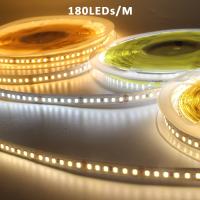 Tira De Luz LED 12V 24V SMD 2835 6000K 3000K Calor 5M 10M Flex Tape Luz 120LEDs/M 240LEDs/M 8mm 10mm PCB Para Habitación - details 6