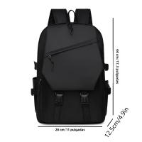 Mochila multifuncional de de de gran capacidad para estudiantes, mochila ordenador estilo minimalist - details 10