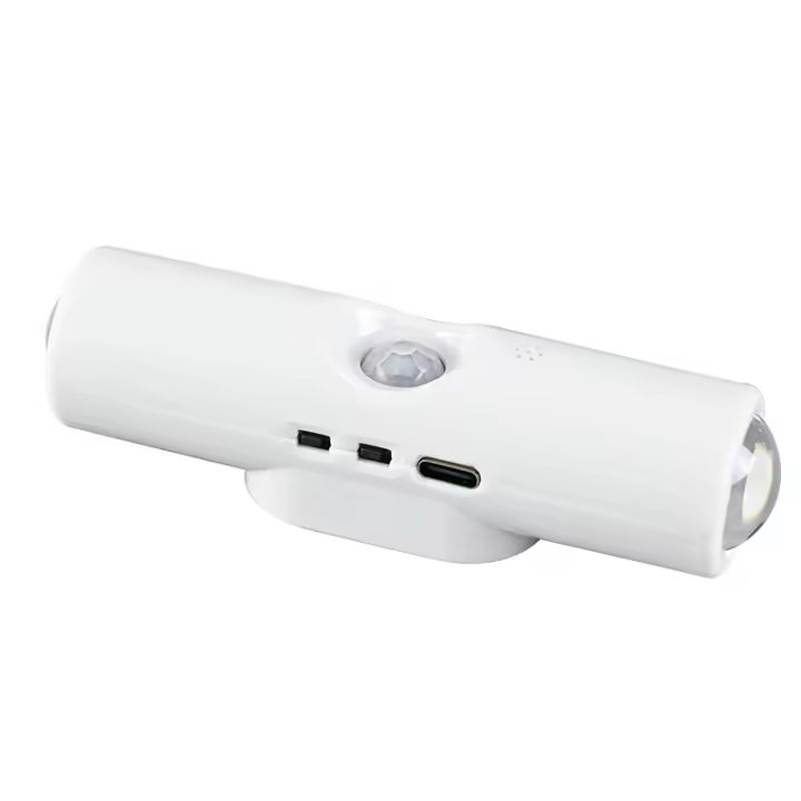 Lámpara De Noche LED Con Sensor De Movimiento 3 Colores Cambiantes Recargable Para Decoración De Armarios Y Cocinas - 1