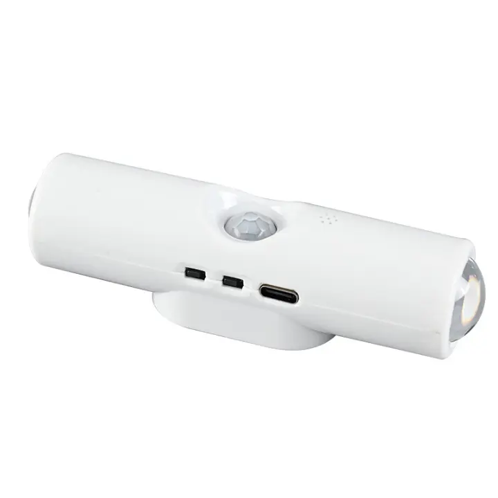 Lámpara De Noche LED Con Sensor De Movimiento 3 Colores Cambiantes Recargable Para Decoración De Armarios Y Cocinas - 1