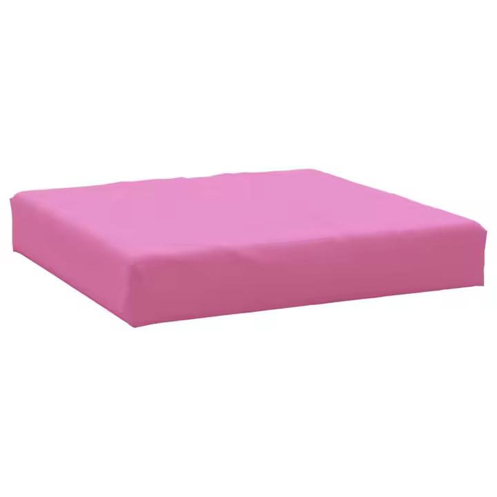 vidaXL Cojines para palés 2 unidades tela Oxford rosa - 1