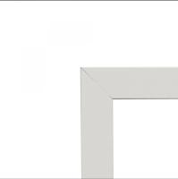 Portafoto madera blanco y plata , marco de foto blanco y plata , marco horizontal y vertical , decoración para el hogar - details 5