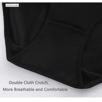 7Pcs/Lot Bragas De Algodón Para Mujer Tallas Grandes Ropa Interior Transpirable De Color Sólido Lencería Femenina M-4XL - details 8