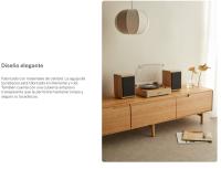 CREATE - Tocadiscos con 2 altavoces externos, Bluetooth y salida RCA - RECORD PLAYER PRO - details 5