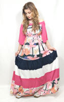 Susana Escribano Vestidos Largo de Verano de Diferentes Estilos y Colores. Tallas Grandes. Envío Rápido. - details 1