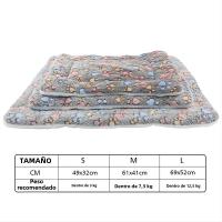 Alfombra De Mascota De Flannel Gruesa Cama Para Perros Y Gatos Invierno Caliente Alfombra De Descanso Suave Para Animales De Compañía - details 0
