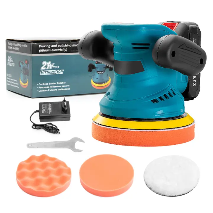 pulidor eléctrico inalámbrico de 2800rpm, herramienta rotativa de encerado para coche, multifunción, para batería Makita de 18V - 1