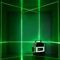 Pracmanu Mini Nivel Láser 12 Líneas 3D Nivel Automático 360° Horizontal Y Vertical Líneas De Láser Verde Para Construcción Y Jardinería - details 2