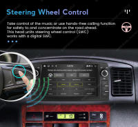 MEKEDE 2din Android 13 Radio De Coche Con Wireless CarPlay Y Android Auto GPS Multimedia Para Toyota Corolla E120 2003-2006 BYD F3 Estéreo Touch Screen 7' 2G RAM 32G ROM Soporte WiFi Y Control Del Volante - details 28