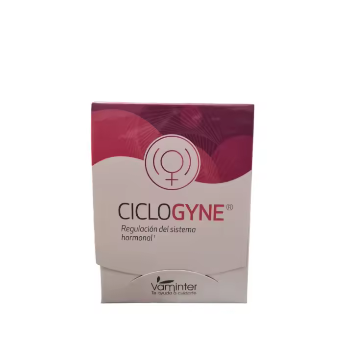 Vaminter - Ciclogyne - Ayuda a Regular Ciclos Irregulares - Bienestar Femenino - Extracto de Bayas de Vitex Agno Casto, DC Inositol y Vitamina B6 - 30 Cápsulas - 1