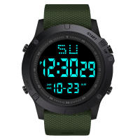 Reloj Deportivo Para Hombre Multifuncional Militar Impermeable Luminoso LED Digital Reloj Para Niños Grande Calendario Estudiante - details 9