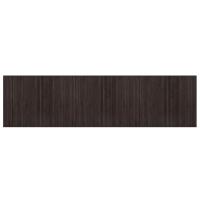 vidaXL Alfombra rectangular bambú 80x300 cm Color Negro,  Natural,  Marrón y mas Alfombras de área  Alfombra de Piso para Sala de Estar Dormitorio Habitación Salón - details 0