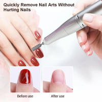 Máquina De Uñas Eléctrica 45000RPM Taladro Profesional Para Pulir Y Modelar Uñas Máquina De Manicura Con Accesorios Incluidos - details 7