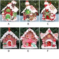 Luz De Colgante LED De Tema Navideño Con Figuras De Pascuero Y Galletas Decoración De Casa Para Año Nuevo Y Fiesta En El Árbol De Navidad - details 8