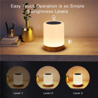 Lámpara Nocturna Recargable Con Sensor De Toque Luz De Mesa Para Dormitorio Colores RGB Dimmable Regalo Para Niños Y Niñas - details 1
