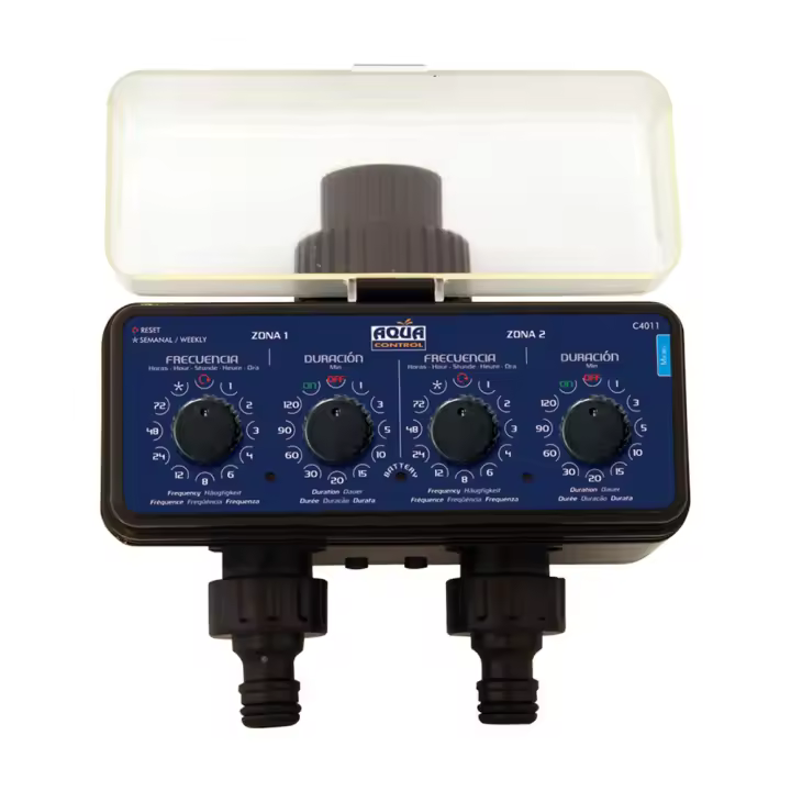 Programador de grifo de doble salida c5005 aqua control - 1