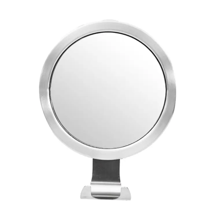 Espejo sin niebla para baño, espejo de afeitar para ducha con ventosa, montaje en pared, antivaho, maquillaje - 1