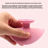 Limpieza De Cepillos De Maquillaje Con Gel De Silicona Alfombrilla De Limpieza Para Cepillos De Base Y Maquillaje Herramienta De Limpieza Para Cosméticos - details 1