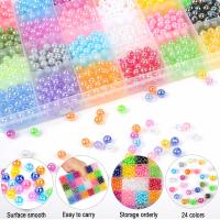 1200Pcs Perlas De 7mm En 24 Colores Multicolor Cuentas De Espaciador Sueltas Para Fabricación De Joyas Pulseras Collares Accesorios - details 1