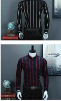 Camisa a Cuadros Clásica Para Hombre Manga Larga Casual Botones Para Trabajo Y Negocios Camisas Rayadas Tallas Grandes 4XL 5XL - details 2