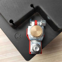 Conector De Terminal De Batería De Coche 2pcs Cable De Cable Para Batería Universal 12V 24V Positivo+Negativo Placas De Batería - details 2