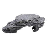 Plataforma De Tortuga Para Acuario Simulación De Cueva De Escondite Decoración Para Reptiles Y Aretes Material De Resina - details 2