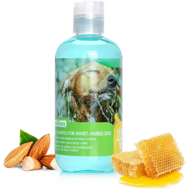 Nobleza Champú para Cachorros Aroma de Almendra y Miel, Champú para Perros de Pelo Corto Hipoalergénico Especial para Bull Terriers y Corgi 250 ml - 1