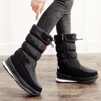 Botas De Nieve Para Mujer Nuevas De Invierno Gruesas Y Cálidas Zapatos De Algodón Moda Zapatos De Mujer Con Forro De Pluma Suave Y Suela De Goma - details 0