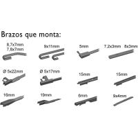 Escobilla limpiaparabrisas universal con 10 adaptadores de 31cm(12 pulgadas ) a 65cm (26 pulgada) Facil instalacion ,Resistente,Silencioso, Excelente rendimiento - details 1