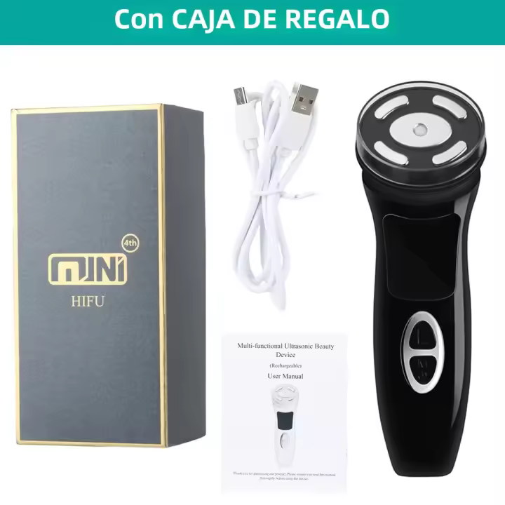 Máquina Facial de ultrasonido 4 en 1, eliminación de Arrugas, masajeador Facial de radiofrecuencia, de cuidado device - 1