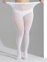 Conjunto De Medias Ultrafinas Y Elásticas De Talla Grande En Color Sólido Para Mujer Medias Transparentes Versátiles Y Adelgazantes - details 2