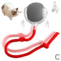 Juguete Interactivo Para Gatos Y Perros Bola Eléctrica Automática Recargable Imitación De Rata Entrenamiento Inteligente - details 19