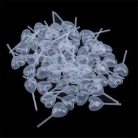 50pcs De Pipetas De Corazón Miniatura De 4ml Transparentes Para Pasteles Y Chocolate Soplador De Líquido Plástico - details 6