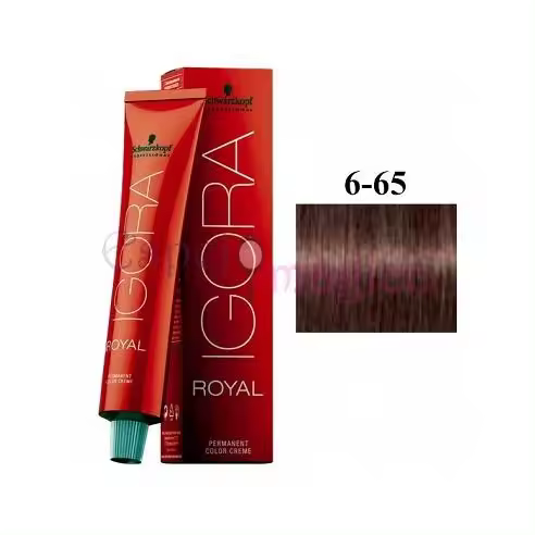 Tinte Igora Royal 6-88 Rubio Oscuro Rojo Intenso 60 ml. Schwarzkopf - 1