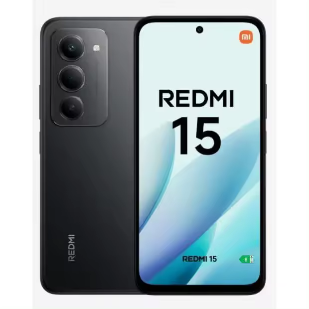 XIAOMI Redmi 15 4G 8+256GB Smartphone – Batería 7000mAh | Pantalla 6.9" FHD+ 120Hz | Snapdragon 685 | Cámara Dual 50MP | Carga Rápida 33W | Diseño Quad-Curve| Cargador no Incluido - 1