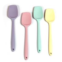 Cuchara De Silicona Para Hornear Espátula De Cocina Antideslizante Para Mantequilla Pasteles Batidos Salsas Herramientas De Cocinar - details 5