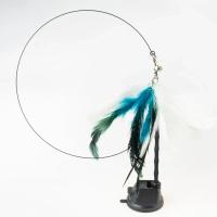 Juguete Interactivo Para Gatos Palillo Manual Libre Juguete De Tejido Para Gatos Juguetes De Vela Con Pájaros Y Plumas Accesorios Para Mascotas - details 13
