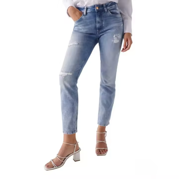 Salsa Jeans Vaqueros Destiny Crop Slim Fit 21007038 - 1