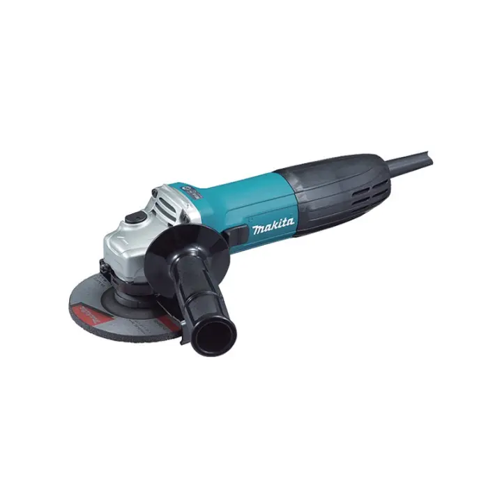 Makita AMOLADORA MINI 115MM ESTRECHO para Herramientas de Corte, Perforación y Montaje de Cables - Compacta y Potente - 1