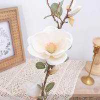 Decoración De Ramas De Magnolias Artificiales De 78CM Para Sala De Estar Vaso Adorno De Hogar Para Bodas Y Navidad Decoración De Otoño - details 0