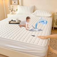 Protector De Sábanas Impermeable Con Cama Durable Antialérgico No Esmerilado Tamaño Ajustable 150/160x200 Anti-Polvo Y Anti-Rasguños - details 5