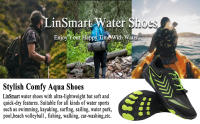 Zapatillas acuáticas de secado rápido para hombre y mujer, calzado deportivo para exteriores, playa, natación, Fitness, vadear, senderismo, ciclismo, Verano - details 0