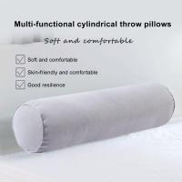 Almohada De Memoria Para El Cuello Con Forma Redonda Alivio Del Dolor Al Dormir Soporte Lumbar Hombro Con Bollo De Poliéster Tamaño 40x15x15 Cm - details 4
