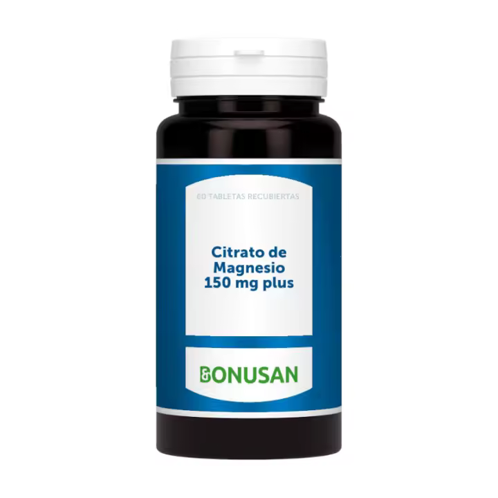 Bonusan Citrato De Magnesio 150 Mg Plus 60 comprimidos ✅ Entrega 24/72h - 1