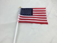 Bandera De Estados Unidos 90x150cm De Poliéster Bordada Estrellas Impermeable Nylon Pesado Bandera De Independencia Estripes - details 7