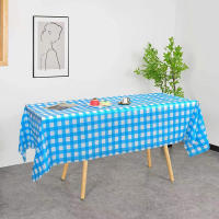 Mantel Desechable a Cuadros Rojo Y Negro Para Bodas Cumpleaños Y Fiestas Interior Y Exterior Picnic Resistente Al Agua De Plástico - details 4